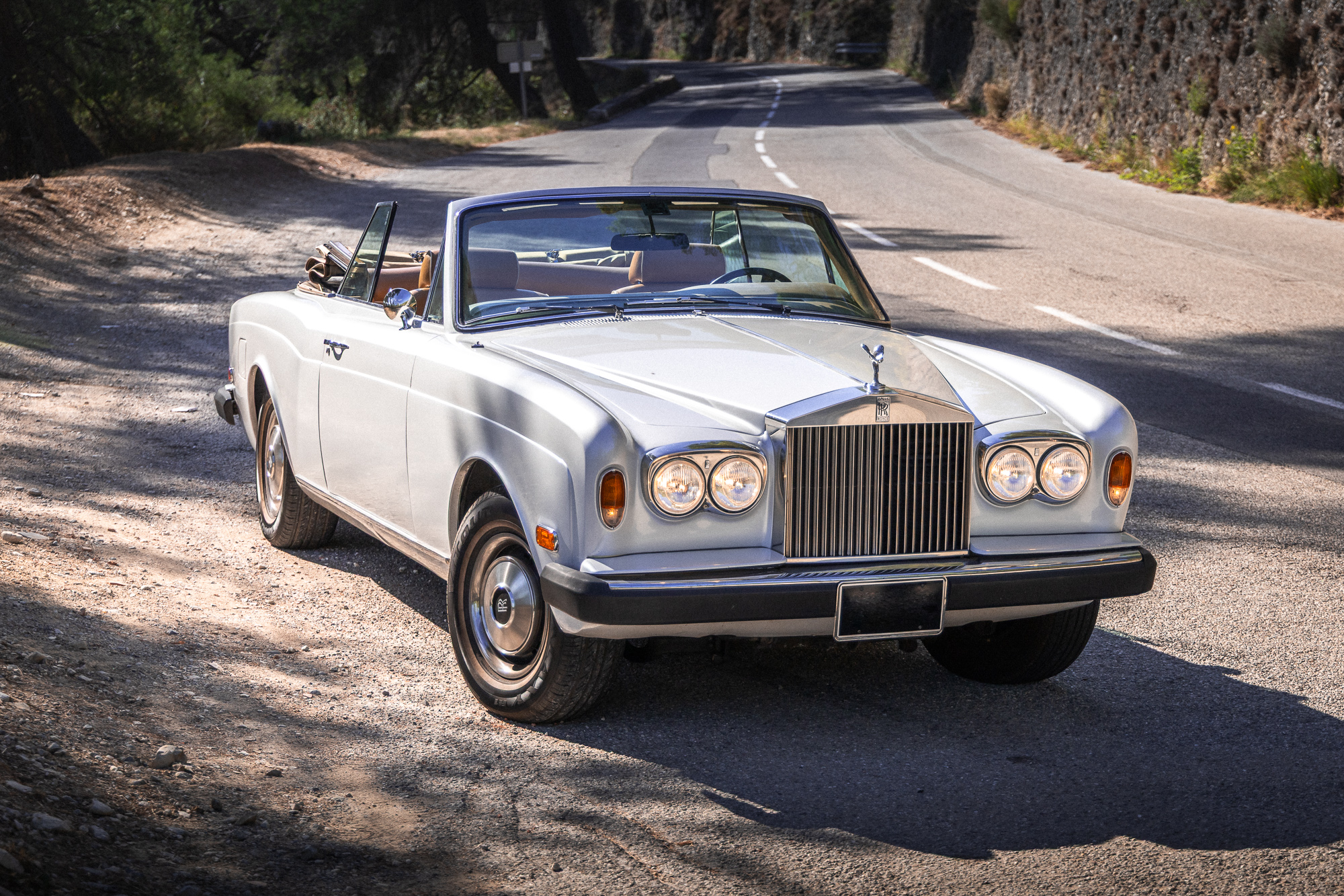 Rolls-Royce Corniche 1976 wedding car hire on the French Riviera — Ride Classics