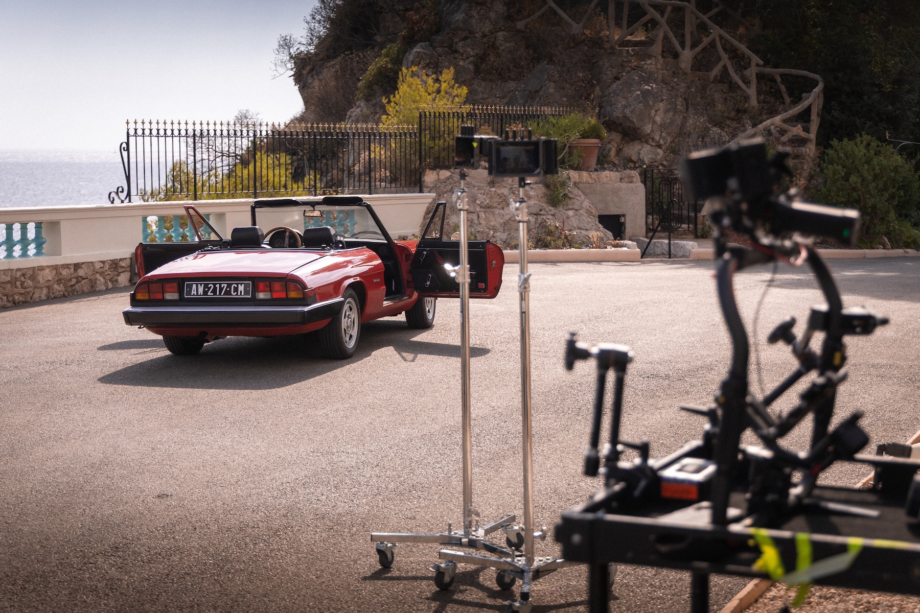 Classic car for shooting