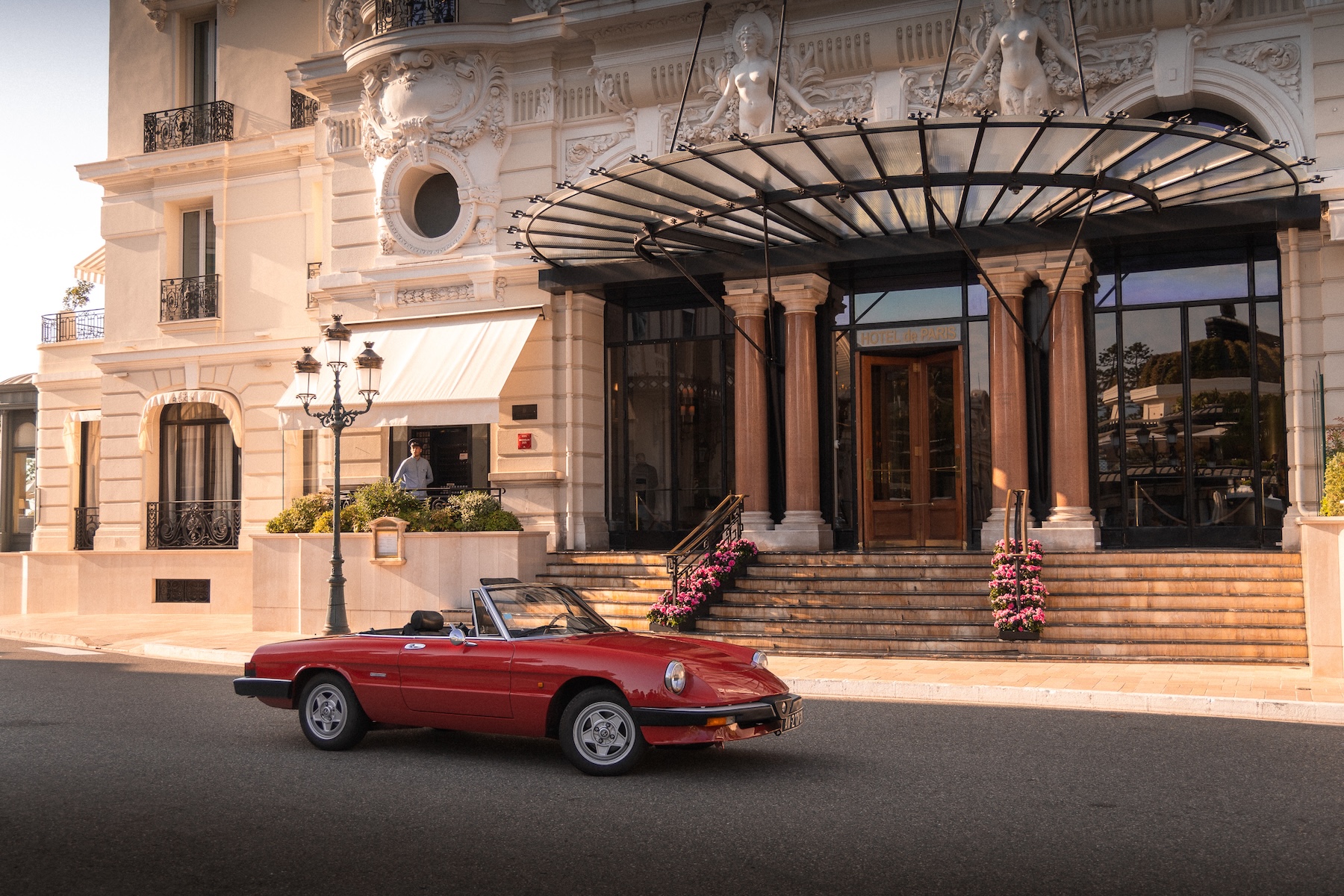 Classic car for visual production