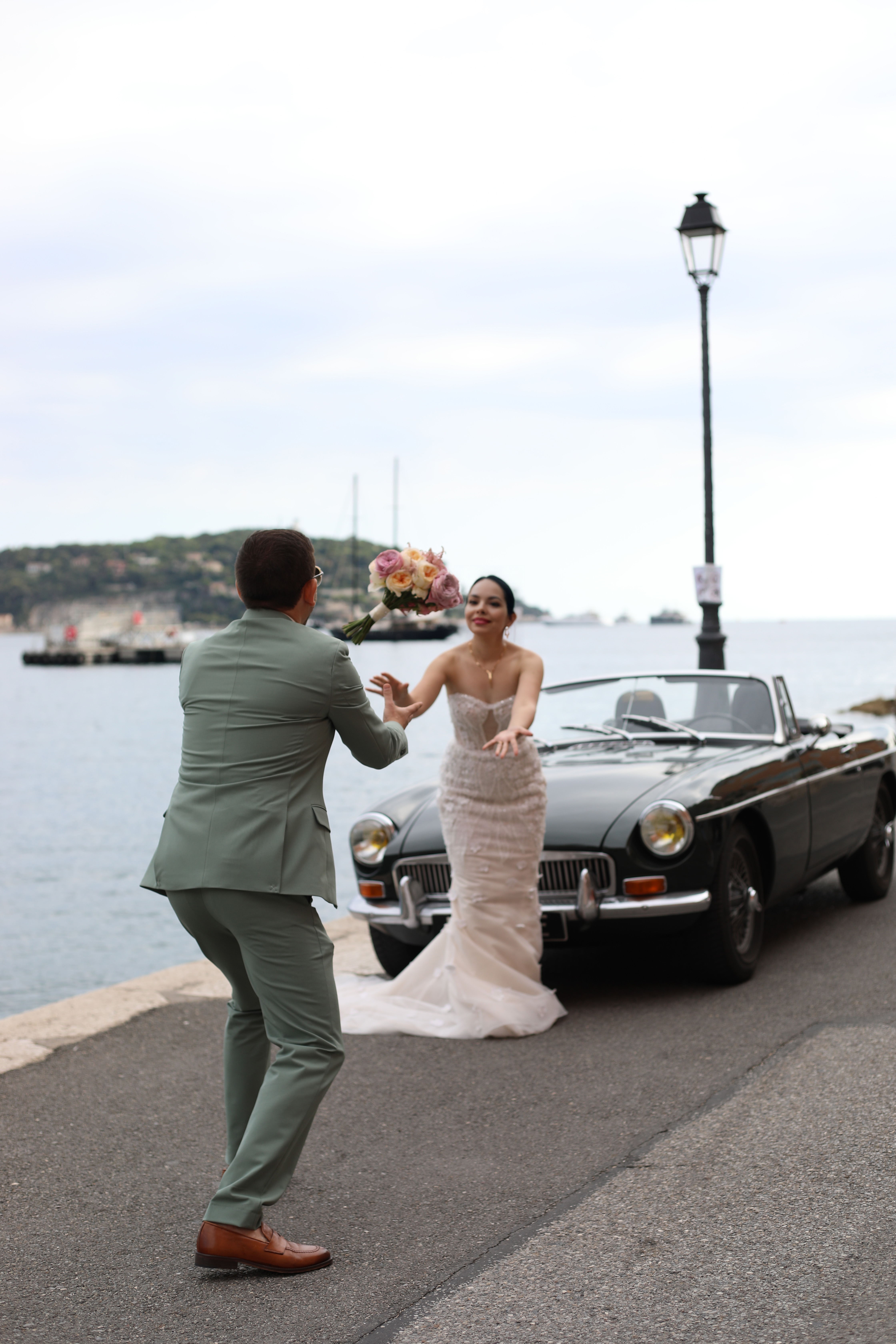 Classic wedding car hire on the French Riviera — Ride Classics