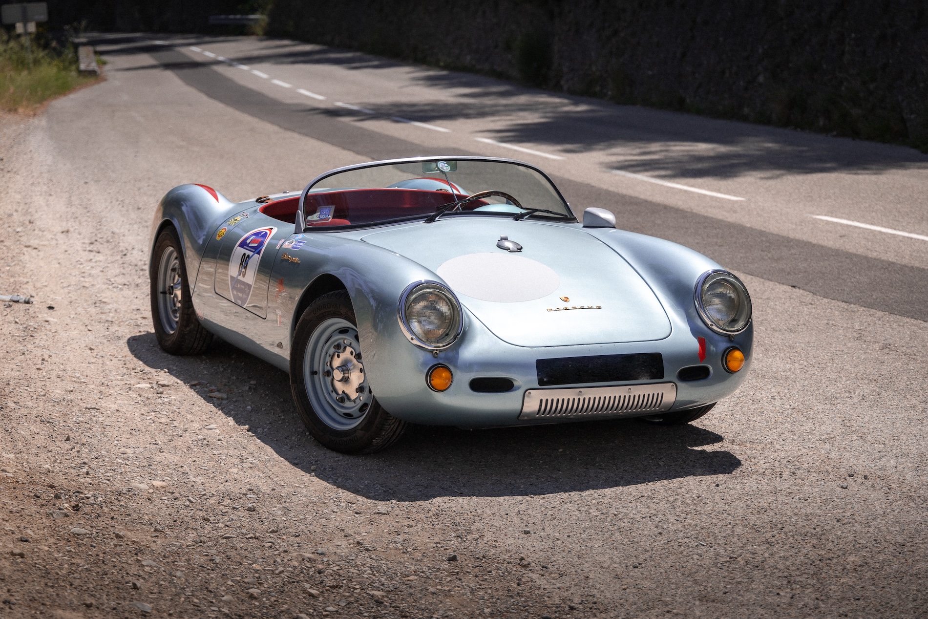 Porsche 550 Spyder 1955 pour shooting photo sur la Côte d’Azur — Ride Classics